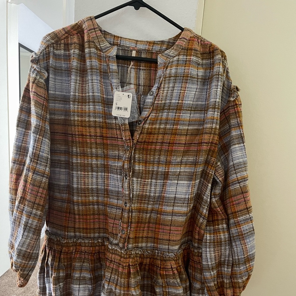 Free People nwt short dress. Size small